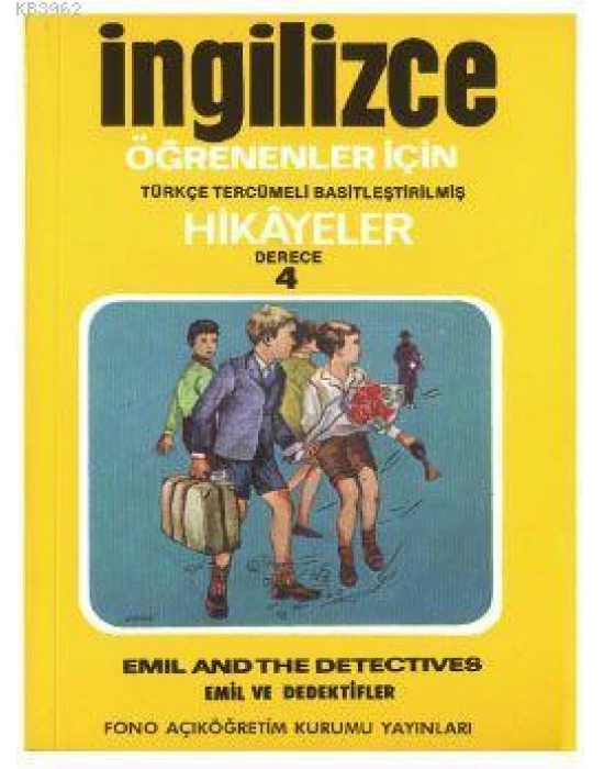 Türkçe Tercümeli, Basitleştirilmiş Hikayeler| Emil ve Dedektifler; Derece 4